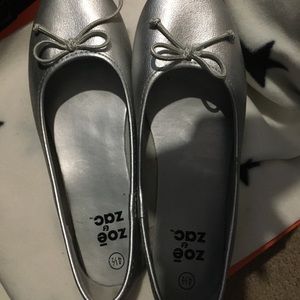 silver slippers